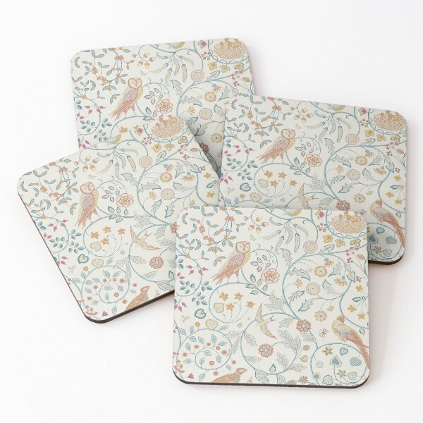 Item preview, William Morris Birds Floral designed and sold by maniacfitness.