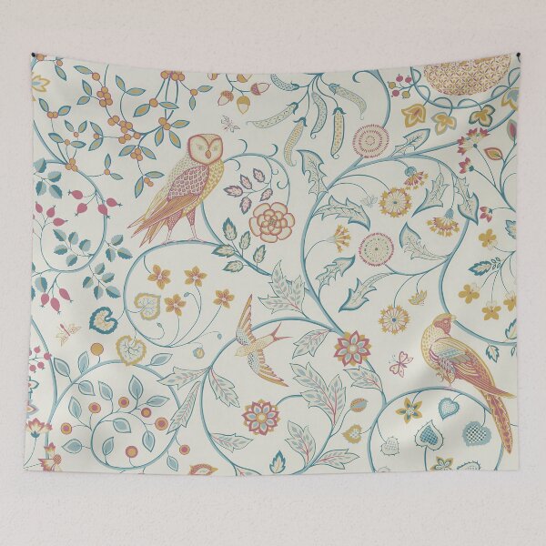 Item preview, William Morris Birds Floral designed and sold by maniacfitness.