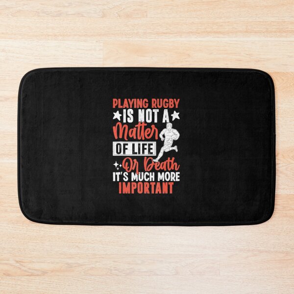 Item preview, Playing Rugby Is Not a Matter of Life or Death It’s More Important Funny designed and sold by GabrieSketcham.