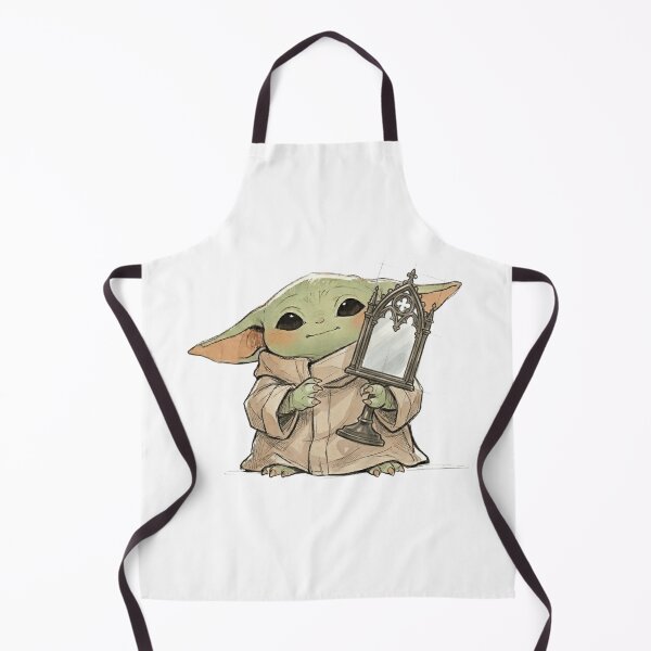 Item preview, BABY YODA WITH GOTHIC MIRROR DARK ACADEMIA AESTHETIC designed and sold by LIS AND MELIVERSO.