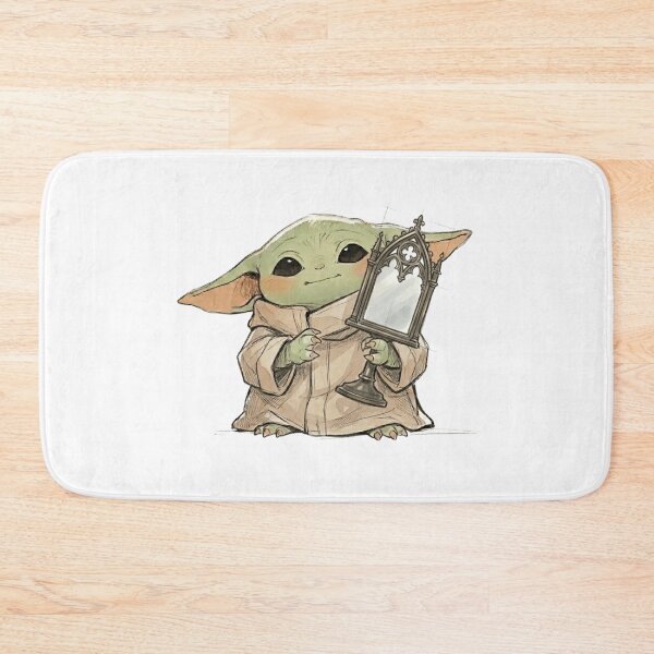 Item preview, BABY YODA WITH GOTHIC MIRROR DARK ACADEMIA AESTHETIC designed and sold by LIS AND MELIVERSO.