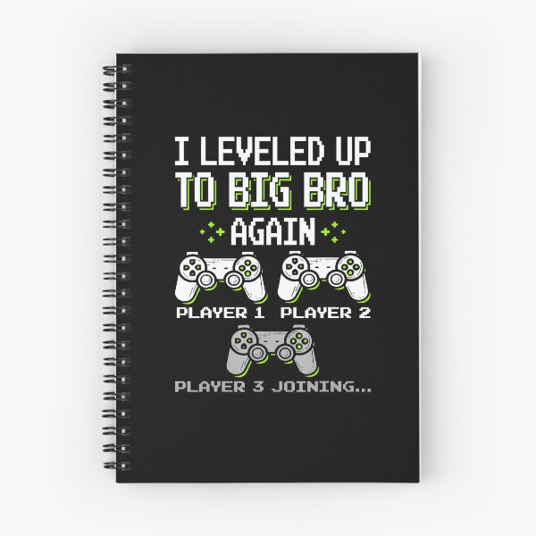 Item preview, Leveled Up to Big Bro Again Gamer Brother Announcement  designed and sold by FGTV2021.