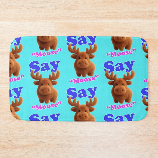 Item preview, Funny moose Say Moose pun designed and sold by Mauswohn.