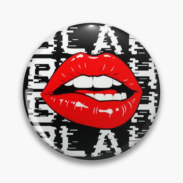 Item preview, Blah Blah Blah red lips talking designed and sold by DarthVeeda.