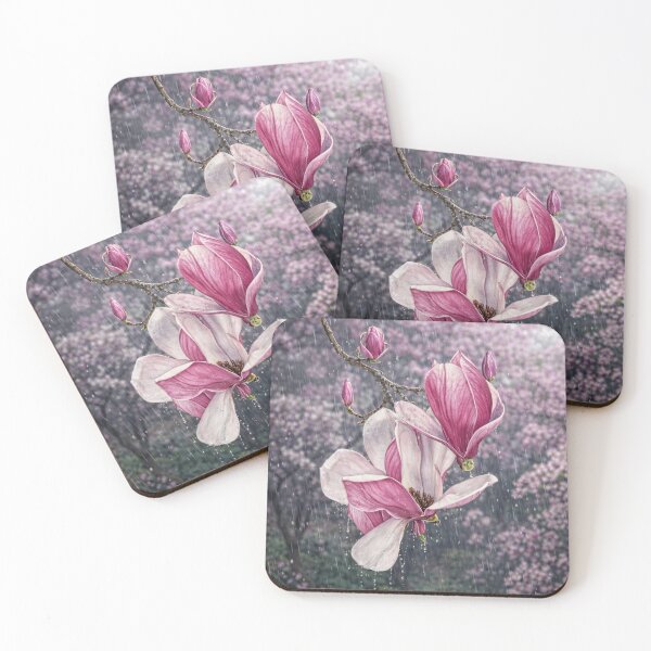 Item preview, Pink magnolia designed and sold by andreisky.