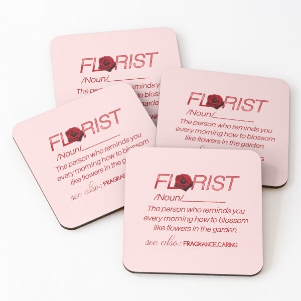 Item preview, Florist Definition Quote - Aesthetic Flower Lover Minimalist designed and sold by Abibless1998.