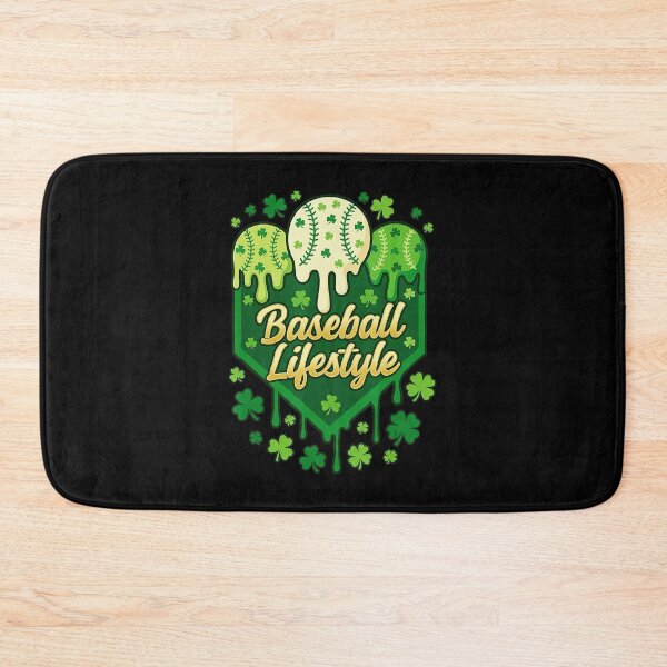 Item preview, Baseball Lifestyle Shamrock Drip St Patrick’s Day Baseball designed and sold by miaa-artistshop.