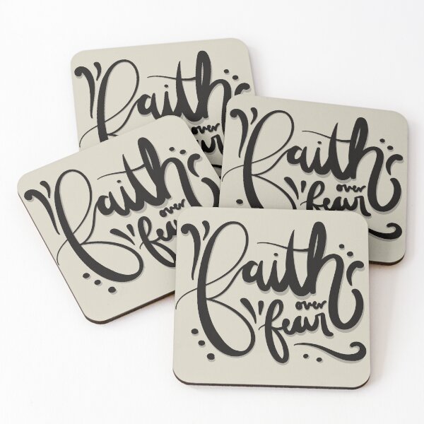 Item preview, Faith over fear Faith Quote | Christian Comfort Scripture designed and sold by AlyonaCo.