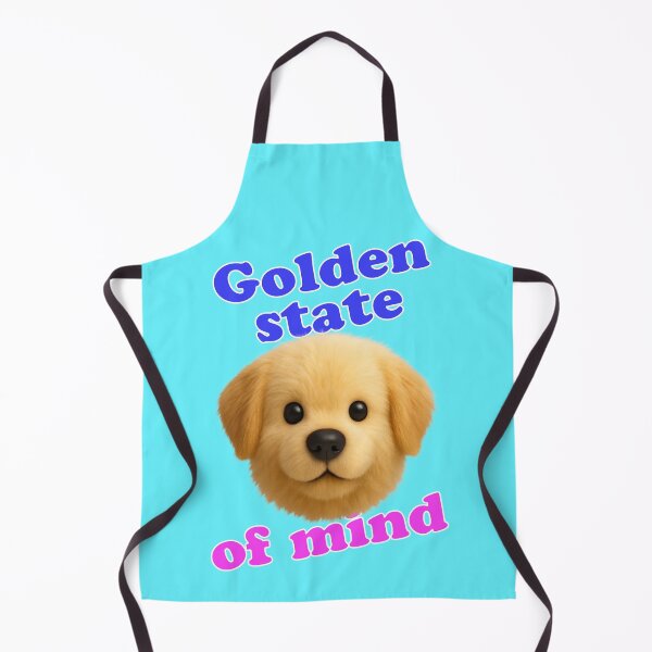 Item preview, Golden State of Mind Golden Retriever Puppy designed and sold by Mauswohn.