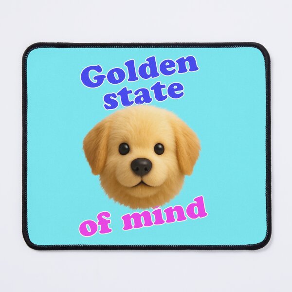 Item preview, Golden State of Mind Golden Retriever Puppy designed and sold by Mauswohn.