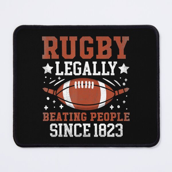 Item preview, Rugby Legally Beating People Since 1823 Funny  designed and sold by GabrieSketcham.