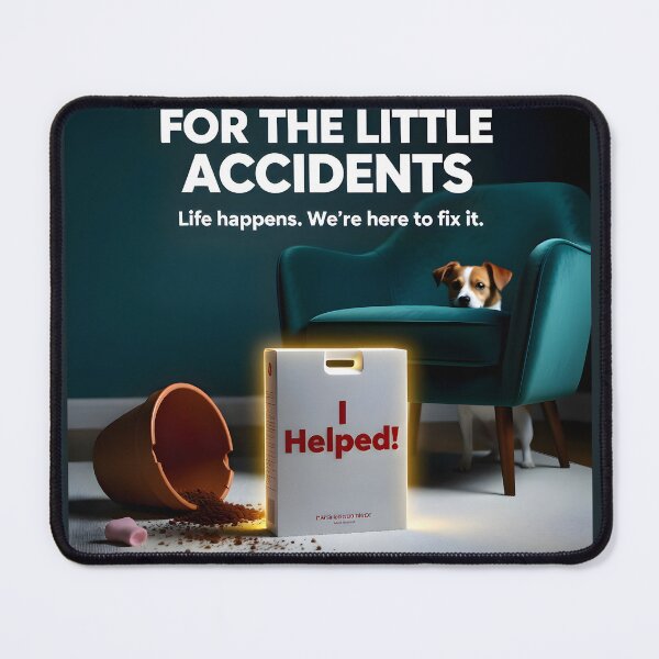 Item preview, For the Little Accidents — Life Happens. We're Here to Fix It | Relatable Pet Cleanup Hero Image designed and sold by Creative-RE.