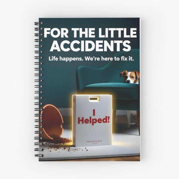 Item preview, For the Little Accidents — Life Happens. We're Here to Fix It | Relatable Pet Cleanup Hero Image designed and sold by Creative-RE.