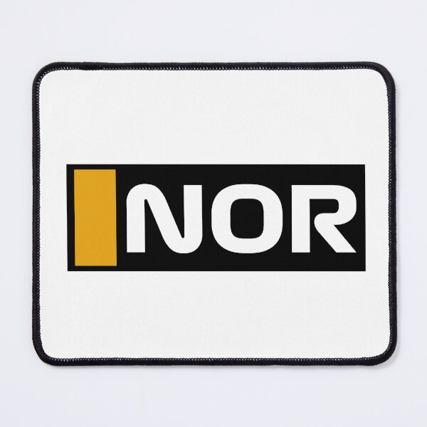 Item preview, Minimalist Racing Driver Code Sticker |  NOR | Motorsport Fan Design | Bold & Classic  designed and sold by he-art-beats.