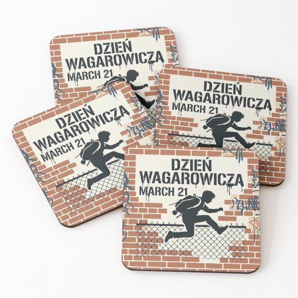 Item preview, Dzien Wagarowicza Truants Day Grunge Stencil Art designed and sold by ryanguas.