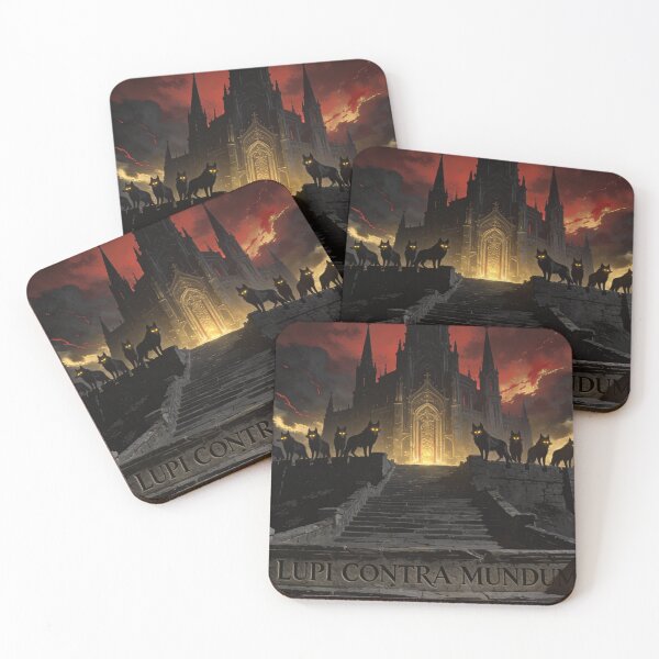 Item preview, Wolf Pack Holds Cathedral Against the World designed and sold by GeoWhimsy Studio.