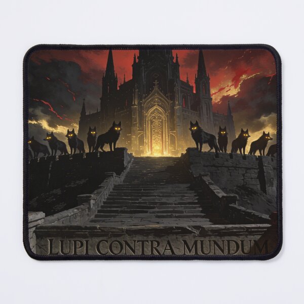 Item preview, Wolf Pack Holds Cathedral Against the World designed and sold by GeoWhimsy Studio.