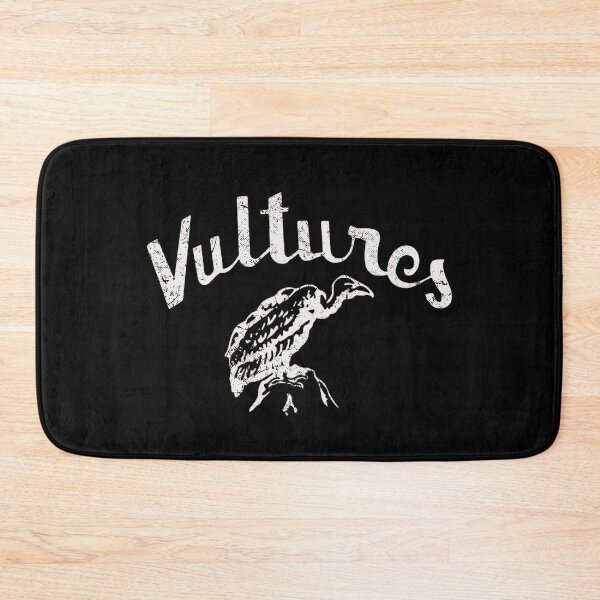 Item preview, Vultures 1977 - distressed, aged, rock n roll party white print designed and sold by retropetrol.