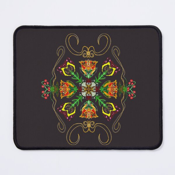 Item preview, Floral shield of life designed and sold by Reatoriadesigns.
