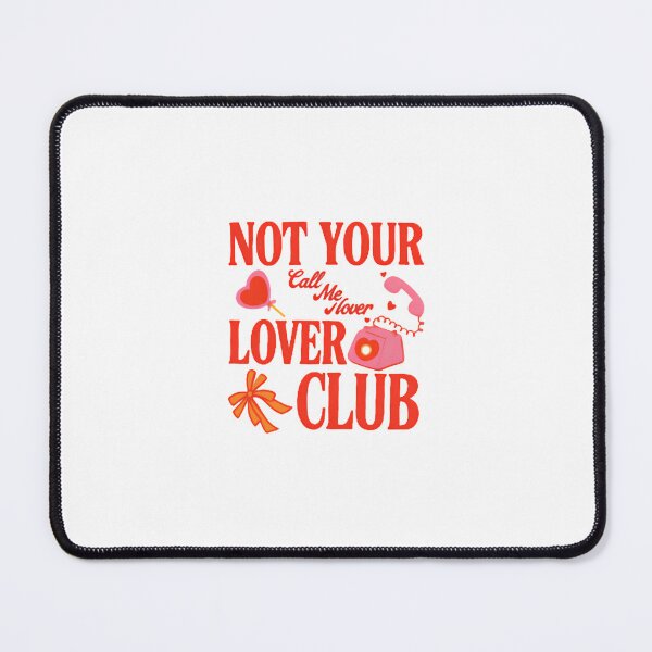 Item preview, Not Your Lover Club — Retro Sarcastic Valentine’s Day Heart Illustration designed and sold by Colorful-Garden.