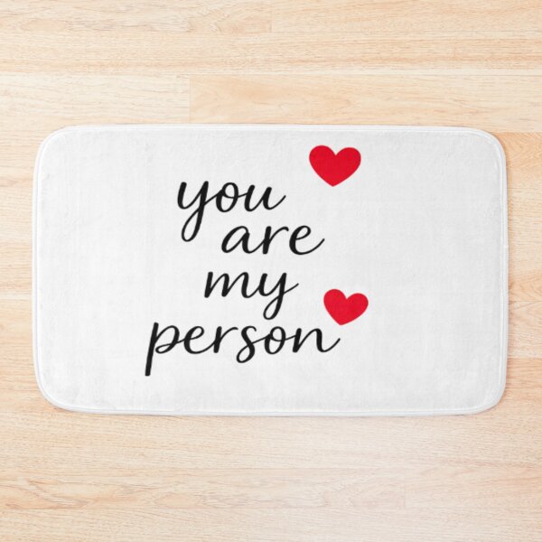 Item preview, You Are My Person Romantic Sticker | Minimal Couple Love Quote designed and sold by Lovestickerco.