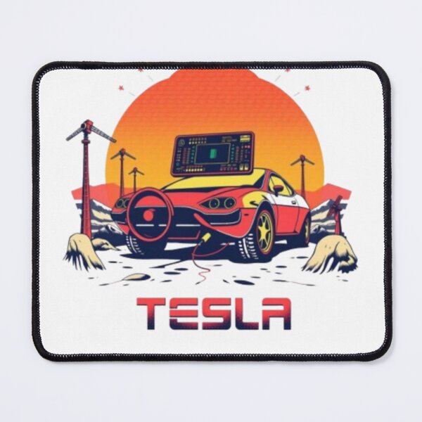 Item preview, Retro Solarpunk Electric Car Future Sunset. designed and sold by LIVE_FREE.