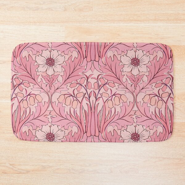 Item preview, William Morris Floral Pattern Pink designed and sold by maniacfitness.