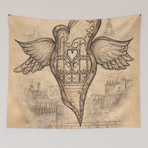 Item preview, Love, Left in Paris designed and sold by ECHOES from the SOUL.