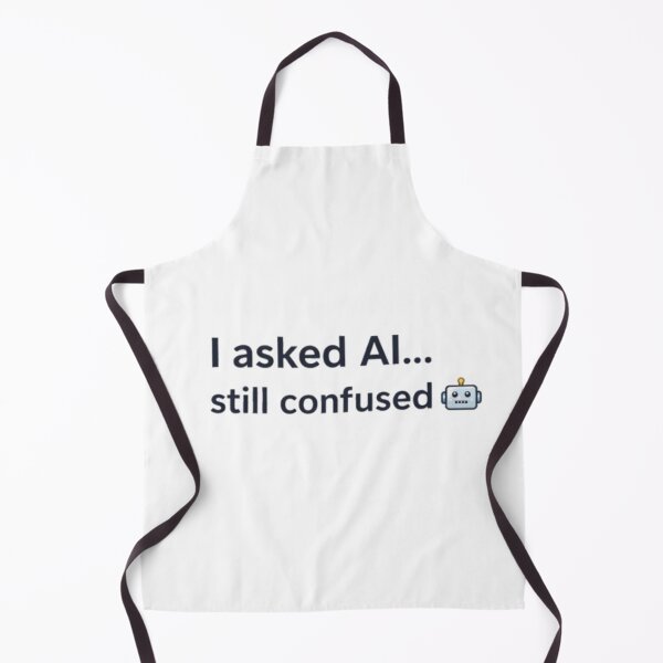 Item preview, Funny AI Quote T-Shirt – I Asked AI Still Confused Tech Humor Meme Design designed and sold by AKVisionDesigns.