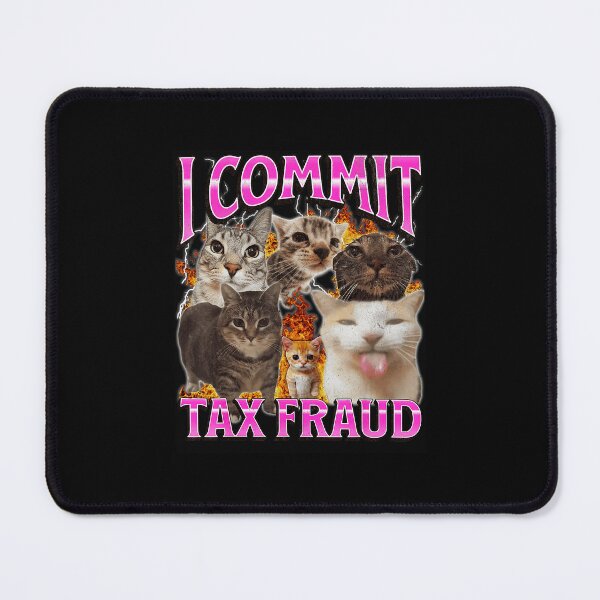 Item preview, I Commit Funny Cat Meme Bootleg Style designed and sold by tadmercado.