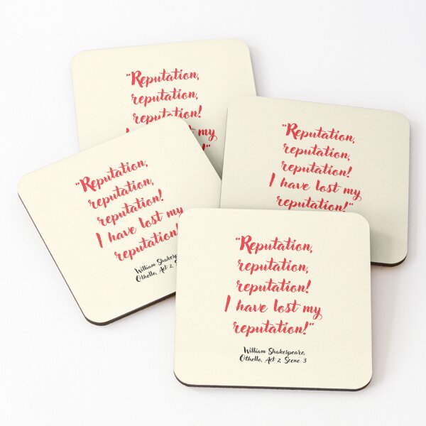 Item preview, Rad Shakespeare Quote from Othello designed and sold by CharlottePlaceArt.