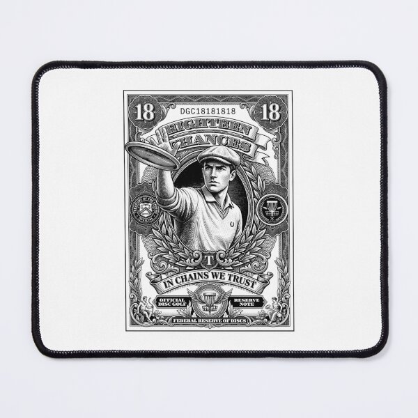 Item preview, Disc Golf Player Funny Vintage Banknote Trust Basket Chains designed and sold by GrandeDuc.