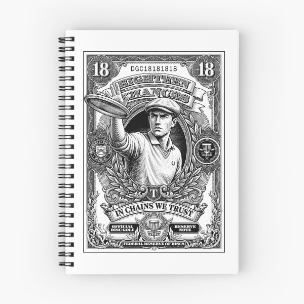 Item preview, Disc Golf Player Funny Vintage Banknote Trust Basket Chains designed and sold by GrandeDuc.