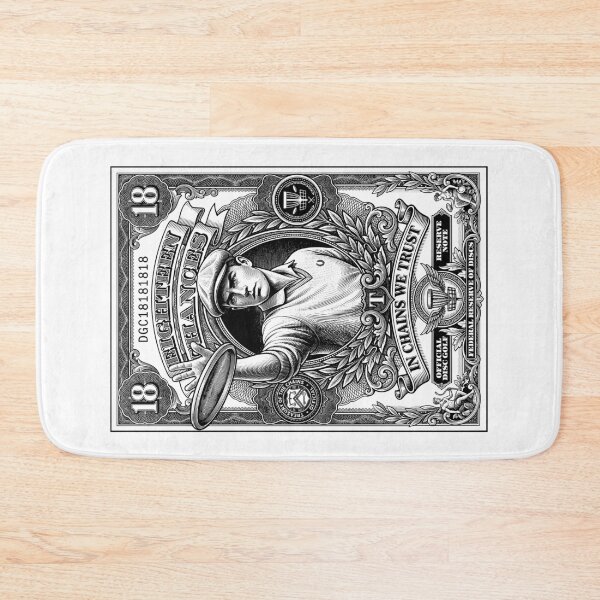 Item preview, Disc Golf Player Funny Vintage Banknote Trust Basket Chains designed and sold by GrandeDuc.