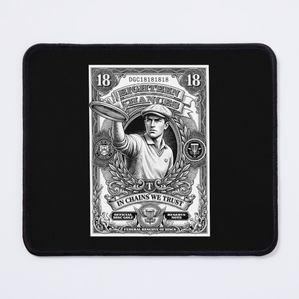Item preview, Disc Golf Player Funny Vintage Banknote Trust Basket Chains designed and sold by GrandeDuc.