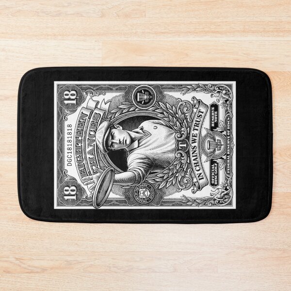 Item preview, Disc Golf Player Funny Vintage Banknote Trust Basket Chains designed and sold by GrandeDuc.
