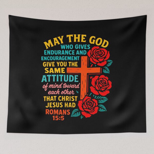 Item preview, Romans 15:5 May The God Who Gives Endurance And Encouragement designed and sold by plushism.