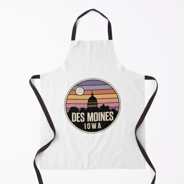 Item preview, Des Moines Iowa: Purple Pink Orange Sunset Skyline designed and sold by CircinusStore.