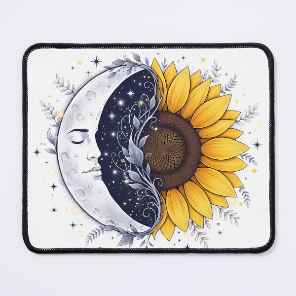 Item preview, Moonflower Design - Celestial Sunflower Hybrid designed and sold by IllumeInk.