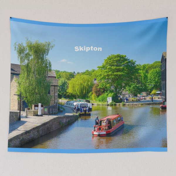 Item preview, Skipton Canal Basin designed and sold by Alisonchambers2.