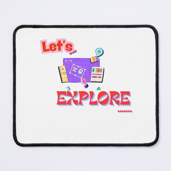 Item preview, : Let's Explore Creative The Digital World designed and sold by AestheticByZim.