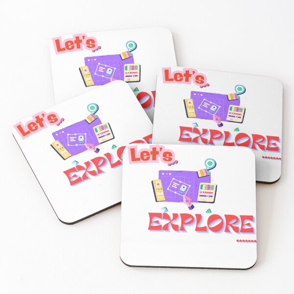 Item preview, : Let's Explore Creative The Digital World designed and sold by AestheticByZim.