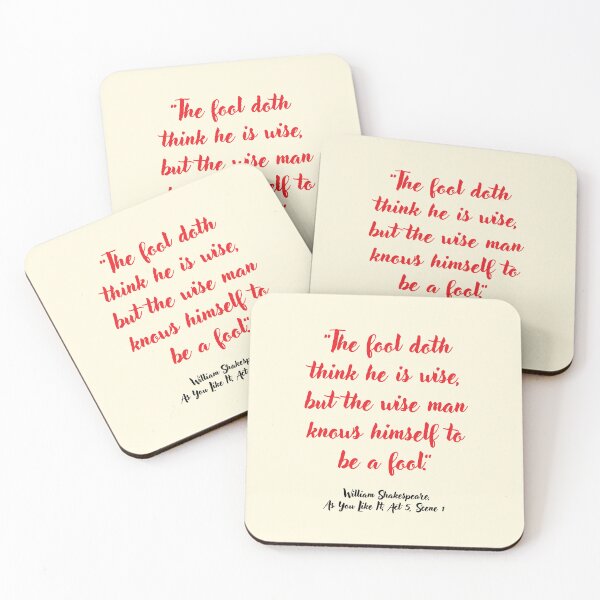 Item preview, Lit Shakespeare Quote from As You Like It designed and sold by CharlottePlaceArt.