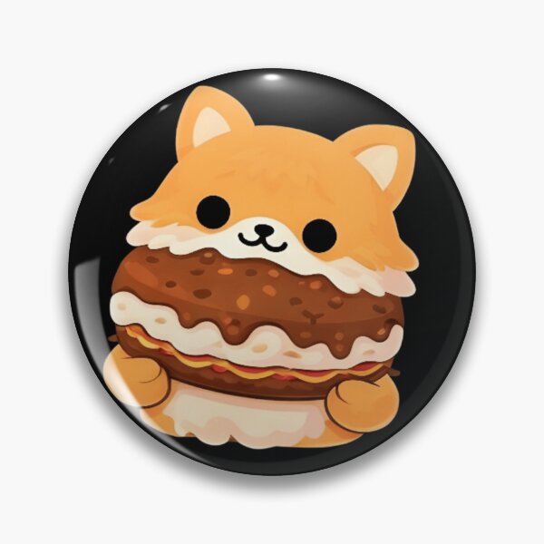 Item preview, Adorable Kawaii Shiba Inu Ice Cream Sandwich Character designed and sold by Trendora90.