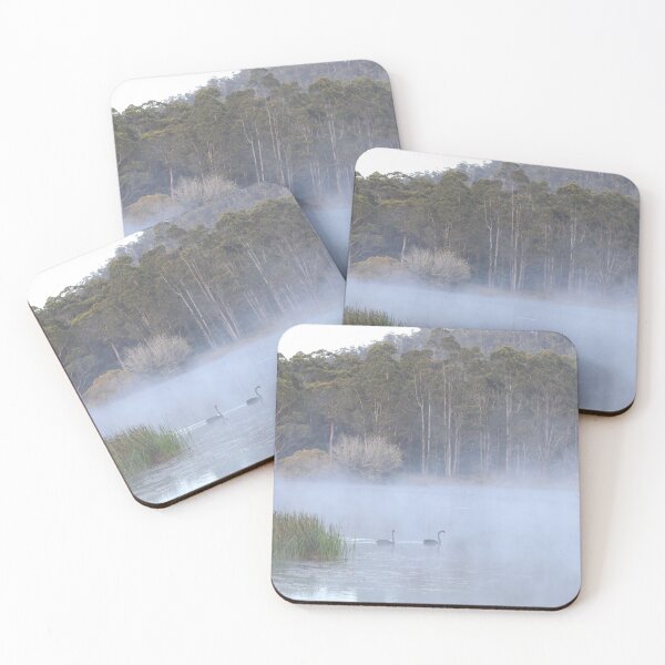 Item preview, Swan appear from the mist during the ealier morning  designed and sold by Melville.Collective.