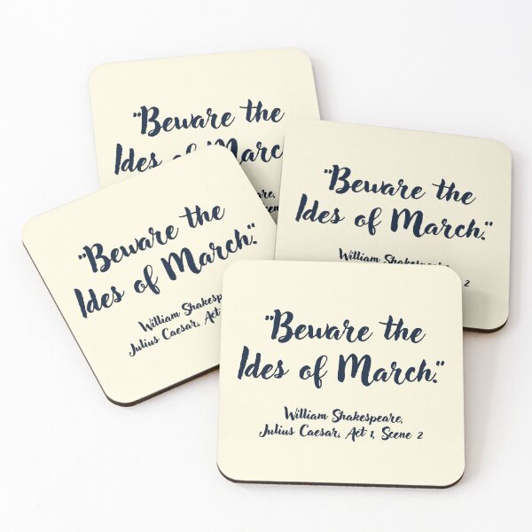 Item preview, Hella Shakespeare Quote from Julius Caesar designed and sold by CharlottePlaceArt.