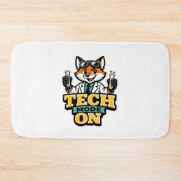 Item preview, Lab Tech Mode On Funny Laboratory Technician Scientist Fox Gift designed and sold by ClinicalHubs.