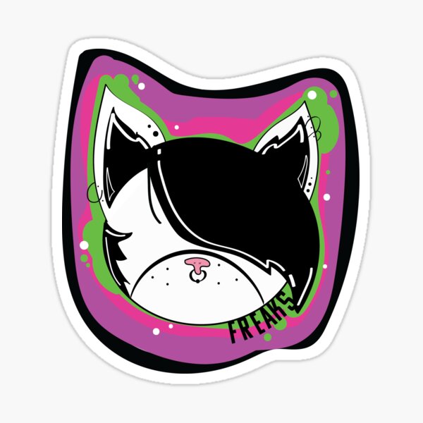 Freaks Cat - Graphic Sticker
