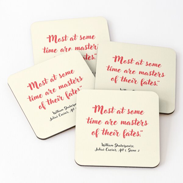 Item preview, Lit Shakespeare Quote from Julius Caesar designed and sold by CharlottePlaceArt.