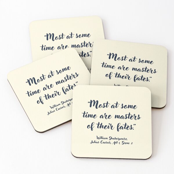 Item preview, Lit Shakespeare Quote from Julius Caesar designed and sold by CharlottePlaceArt.